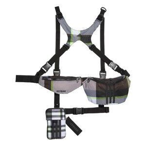 Adidas X Ivy Park Green Plaid Harness Bag